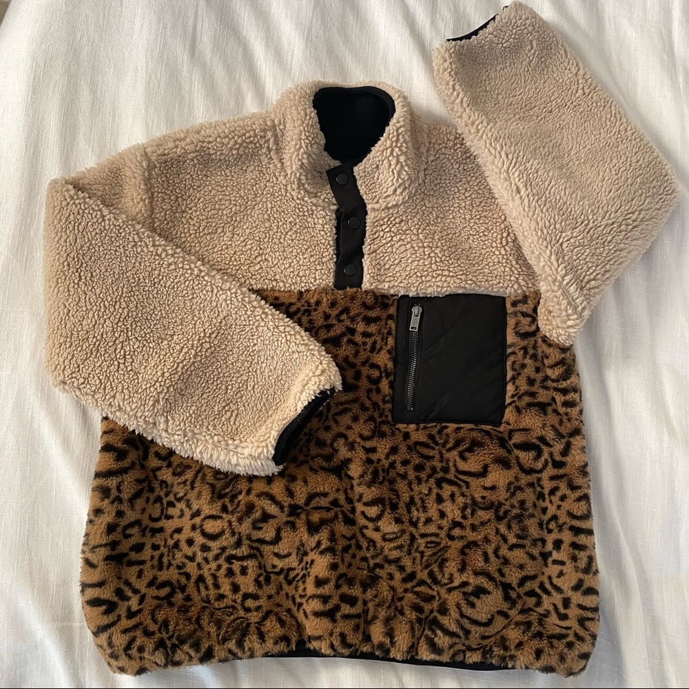 RAILS Saga Leopard Pullover